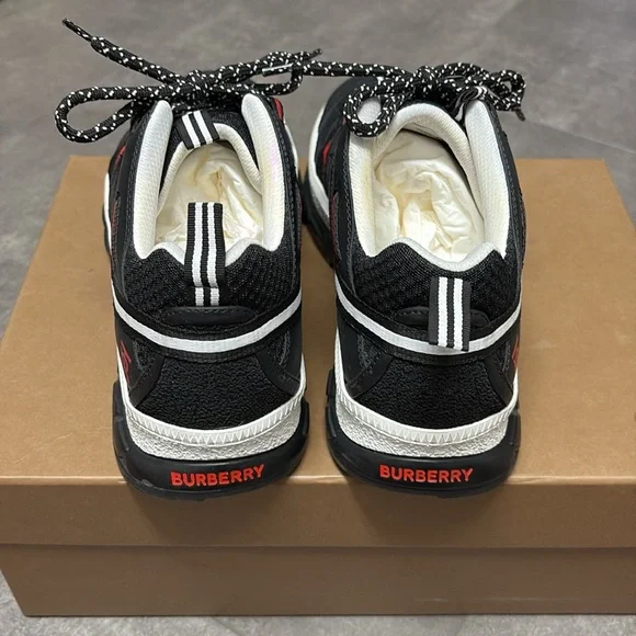 Authentic Gently Used Burberry Union Sneaker